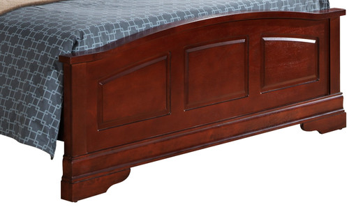 King Elegant Bed - Cherry