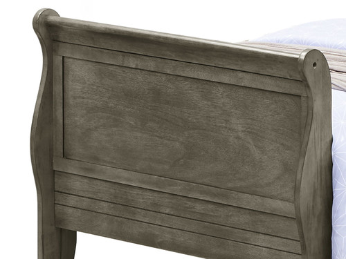 Twin Bed For Cozy Spaces Traditional - Gray