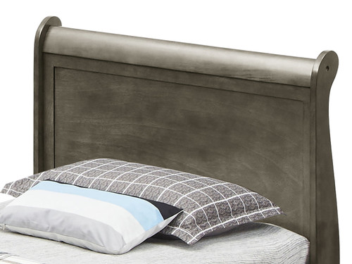 Twin Storage Bed Charming Traditional - Gray