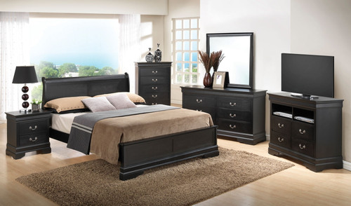 King Bed For Comfort - Black