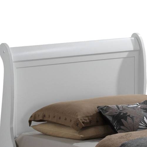 Twin Bed Traditional Charming - White