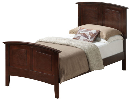 Twin Bed Elegant - Cappuccino