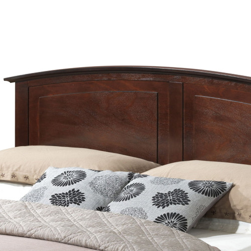 Queen Bed For Cozy Spaces Elegant - Cappuccino