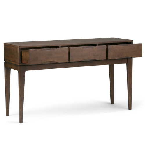 Harper - Console Sofa Table - Walnut Brown