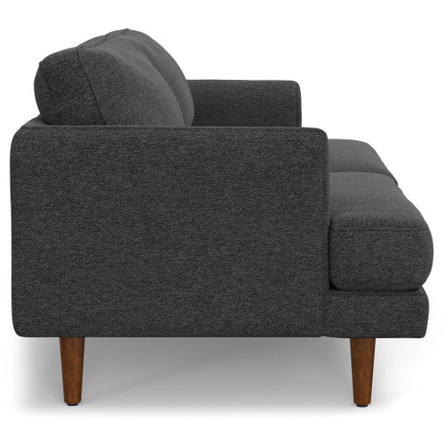 Livingston - Upholstered Sofa - Charcoal Gray