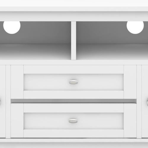 Warm Shaker - TV Media Stand - White