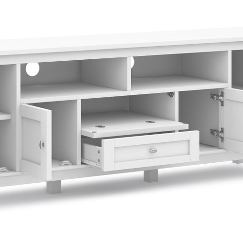 Warm Shaker - TV Media Stand - White