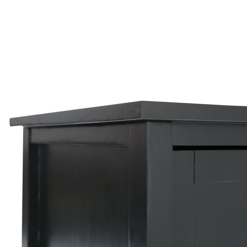 Warm Shaker - TV Media Stand Handcrafted - Black