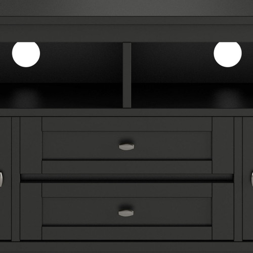 Warm Shaker - TV Media Stand - Black
