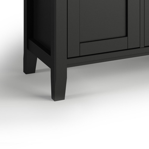 Warm Shaker - TV Media Stand - Black