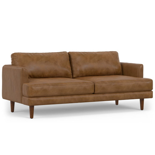 Livingston - Upholstered Sofa - Caramel Brown