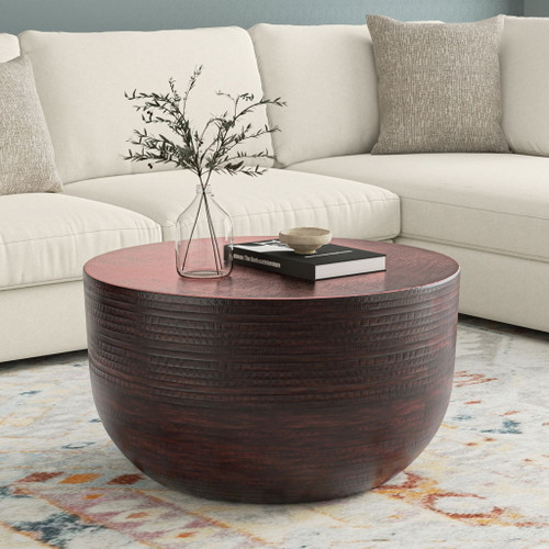 Johnsen - Metal Coffee Table - Bronze