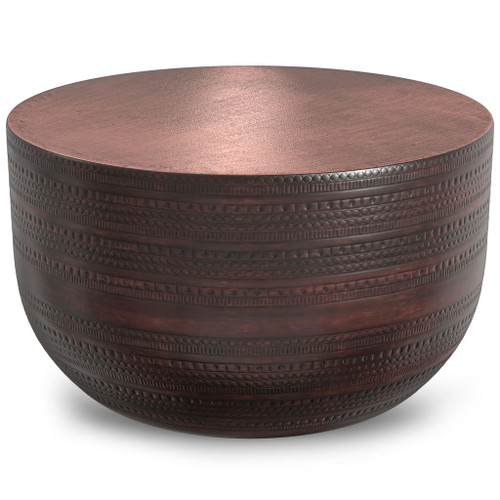 Johnsen - Metal Coffee Table - Bronze