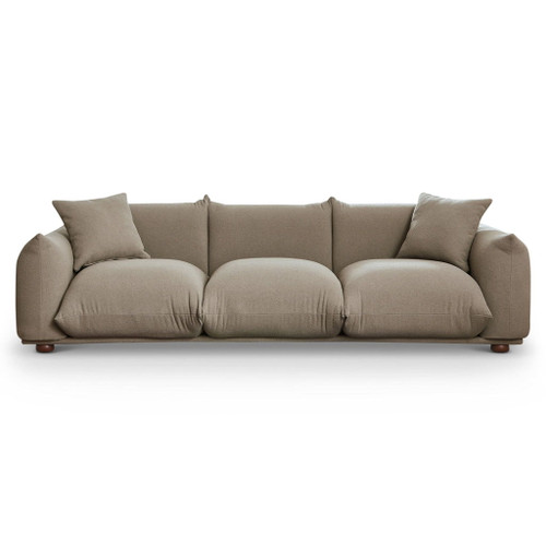 Kely - Upholstered Sofa - Mocha