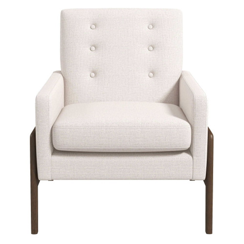 Cole - Comfortable Lounge Chair - Beige