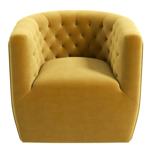 Delaney - Swivel Chair - Gold
