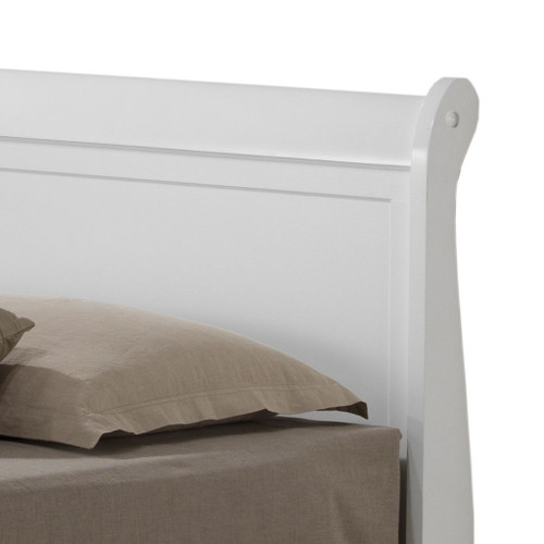 Twin Storage Bed With Style Elegant - White