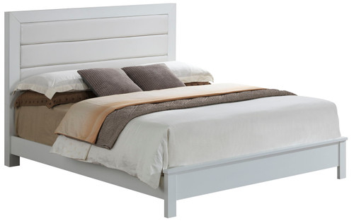 Full Bed Elegant Versatile - White