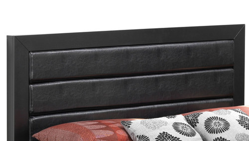 Full Bed With Storage Transitional - Black