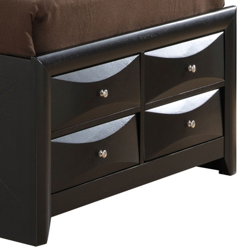 Marilla - Twin Storage Bed - Black