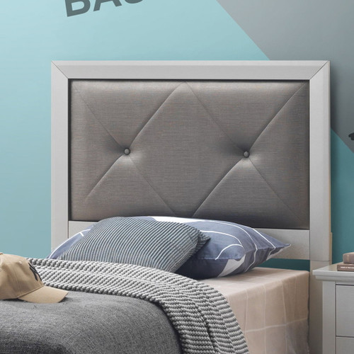 Primo - Twin Bed - Silver Champagne