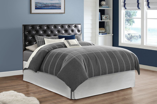 Super Nova - King Headboard - Black