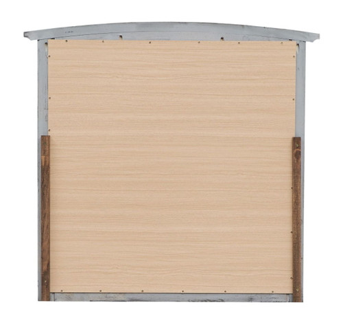 Elegant Wall Mirror - Gray