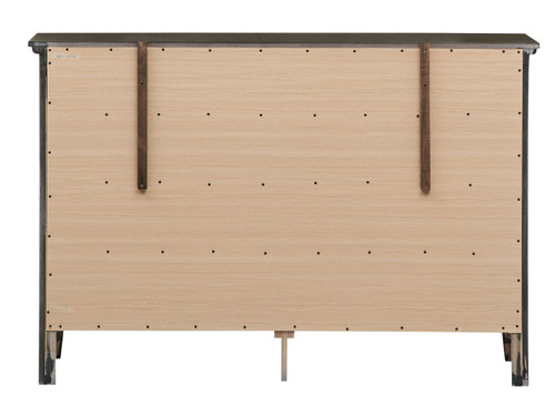Elegant Casual Dresser - Gray