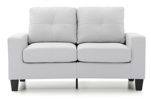 Newbury - Modular Loveseat - White