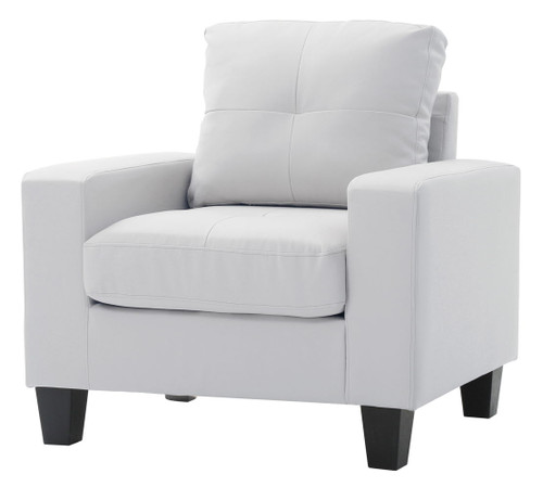 Club Chair For Cozy Spaces - White