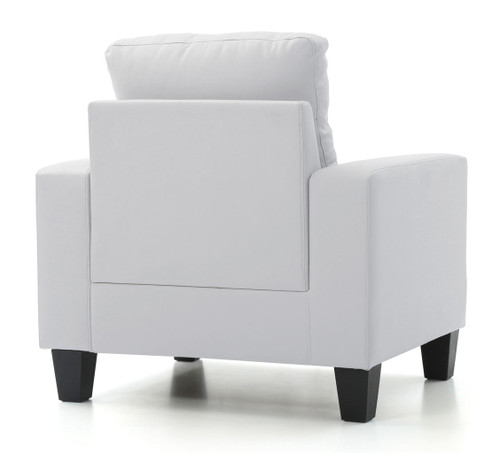 Club Chair For Cozy Spaces - White