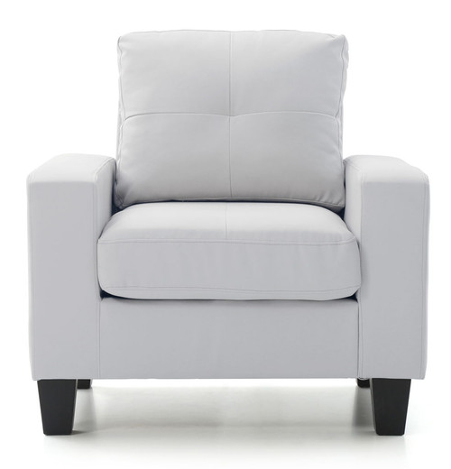 Club Chair For Cozy Spaces - White