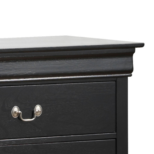 Elegant Traditional Storage Dresser - Black
