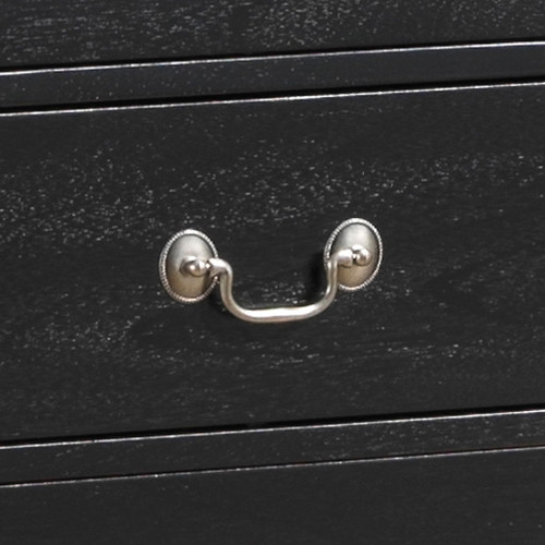Elegant Traditional Storage Dresser - Black