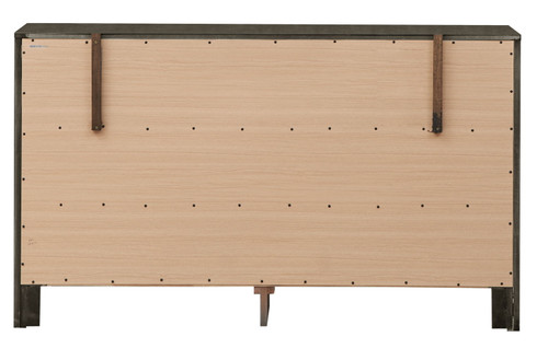 Elegant Transitional Dresser - Gray