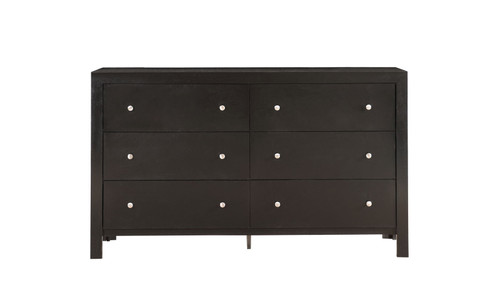 Elegant Transitional Dresser - Black