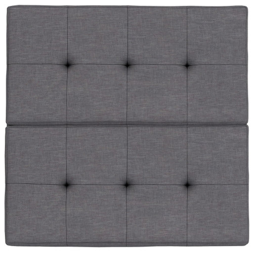 Dover - Lift Top Coffee Table Storage Ottoman - Gray