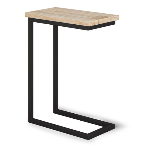 Skyler - C Side Table - Distressed White Wash