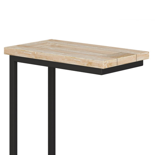 Skyler - C Side Table - Distressed White Wash