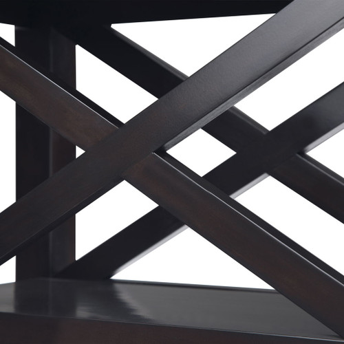 Kitchener - Narrow Side Table - Hickory Brown