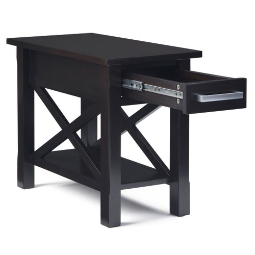 Kitchener - Narrow Side Table - Hickory Brown