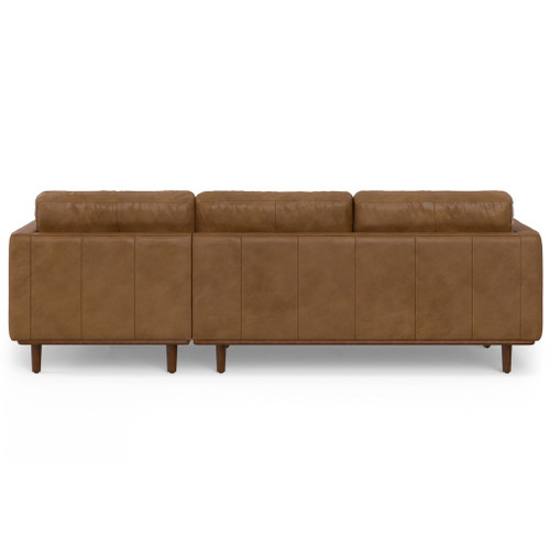 Morrison - Right Sectional Sofa - Caramel Brown