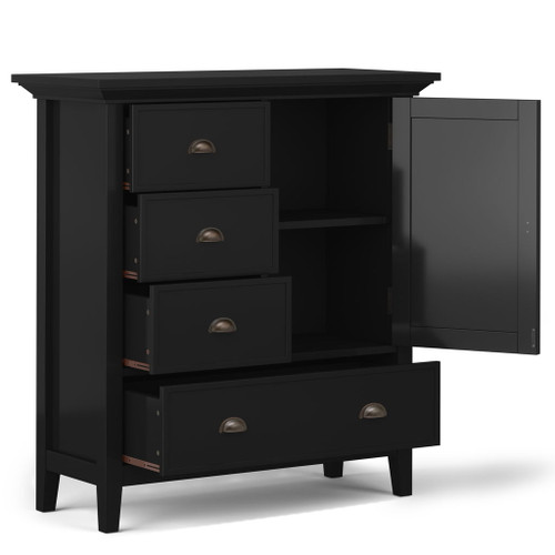 Redmond - Medium Storage Cabinet - Black
