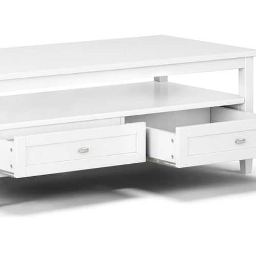 Warm Shaker - Coffee Table - White