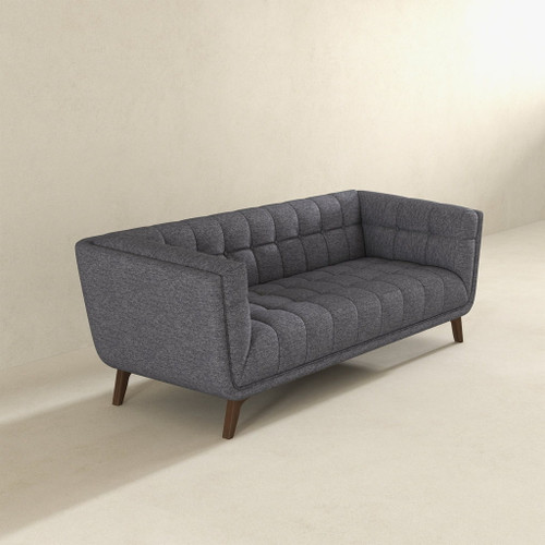 Addison - Large Sofa - Brown / Dark Gray