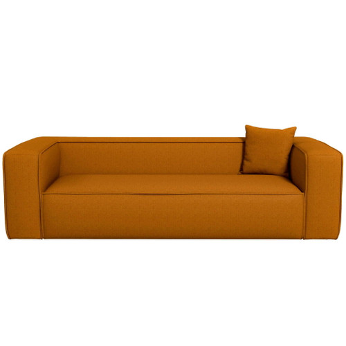 Marshall - Modern Boucle Sofa - Dark Yellow