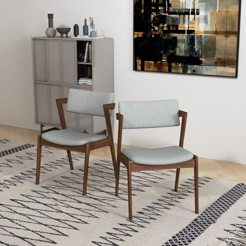 Edwin - Dining Chair (Set of 2) - Light Gray