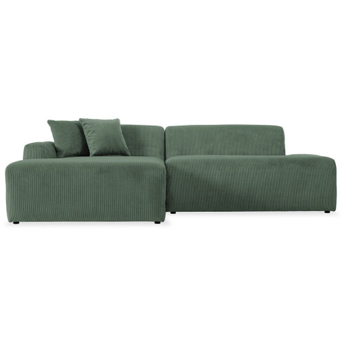 Mar - Sectional Sofa Left Facing - Green