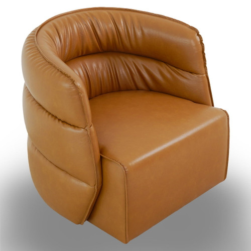 Walden - Swivel Chair - Tan