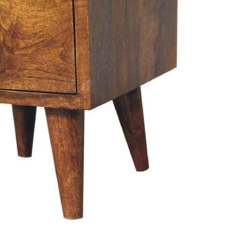 Mini Classic Multi Nightstand - Chestnut